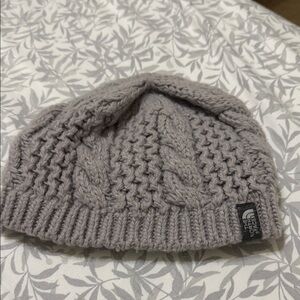 The North Face Cable Knit Beanie in Gray
